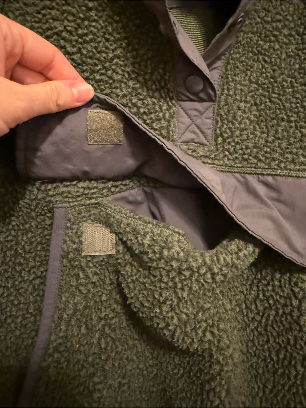 Women's Carhartt Fleece Quarter Snap Jacket - Picture 8 of 9